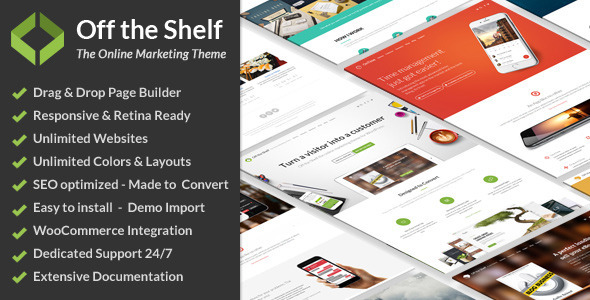 OFF THE SHELF V1.1.1 - ONLINE MARKETING WORDPRESS THEME