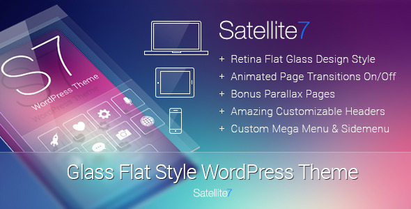 SATELLITE7 V2.4 - RETINA MULTI-PURPOSE WORDPRESS THEME