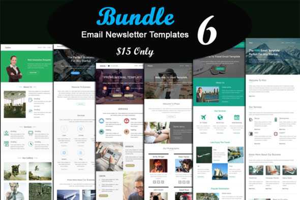 6 Email Templates Bundle-3