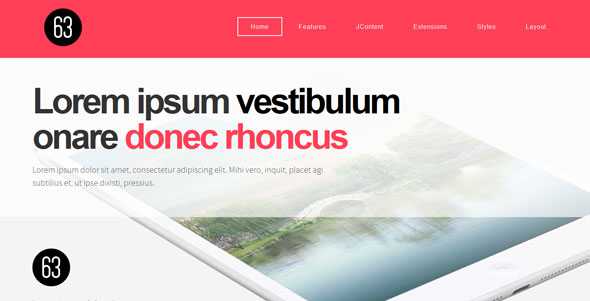 63 Agency - JoomlaXTC Joomla Template