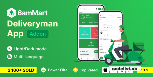 6amMart - Delivery Man App v3.4