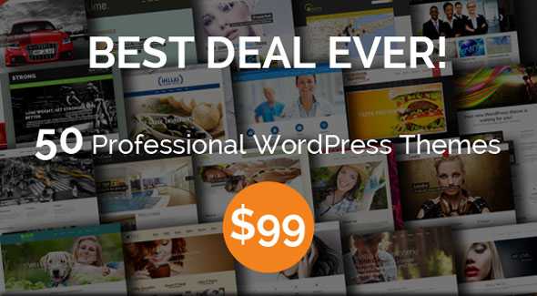 7theme Mega Theme Bundle - 50 WordPress Themes