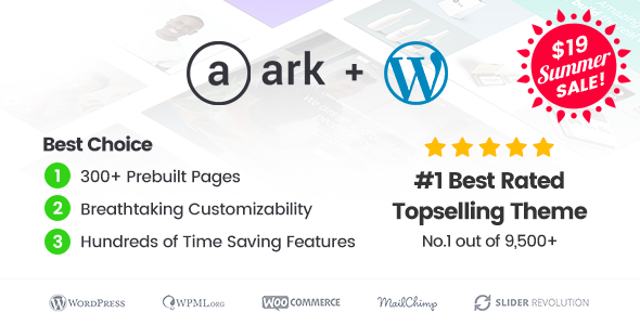THE ARK V1.20.0 - MULTI-PURPOSE WORDPRESS THEME