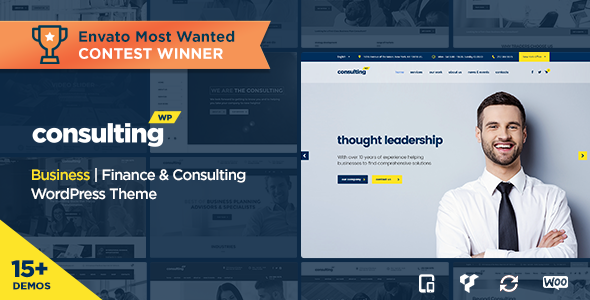CONSULTING V3.7.6 - BUSINESS, FINANCE WORDPRESS THEME
