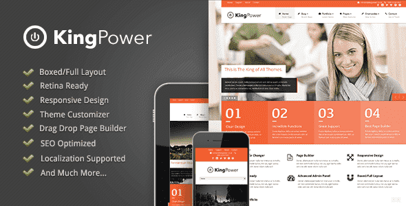 KING POWER - THEMEFOREST RETINA READY MULTI-PURPOSE WP THEME