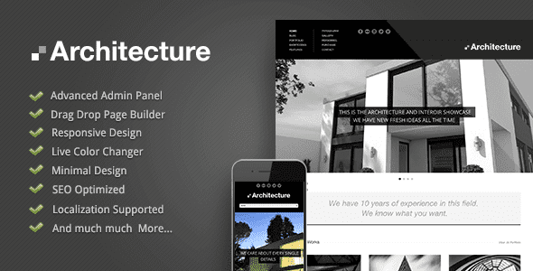 ARCHITECTURE - THEMEFOREST PREMIUM WORDPRESS THEME