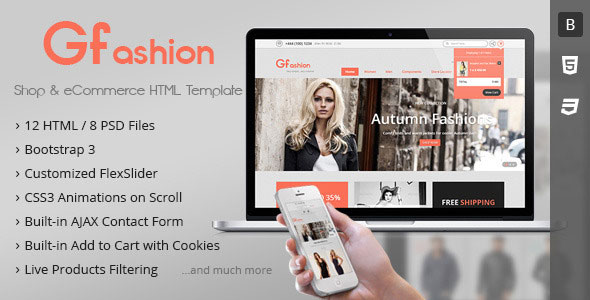 GFashion - Themeforest Responsive Online Shop Template