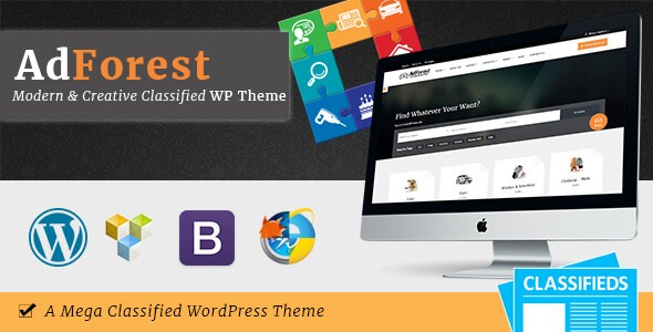 AdForest v2.5.2 – Responsive Classified Ads WordPress Theme