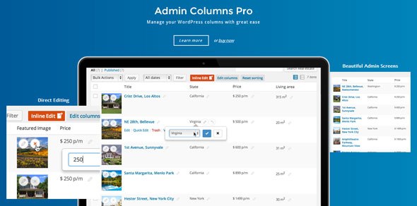 Admin Columns Pro v4.2.4 – WordPress Columns Manager Plugin