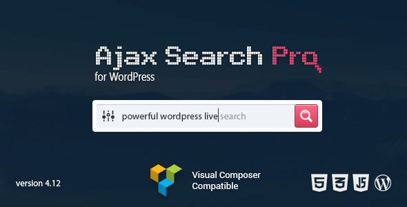 Ajax Search Pro v4.11.5 – Live WordPress Search & Filter Plugin