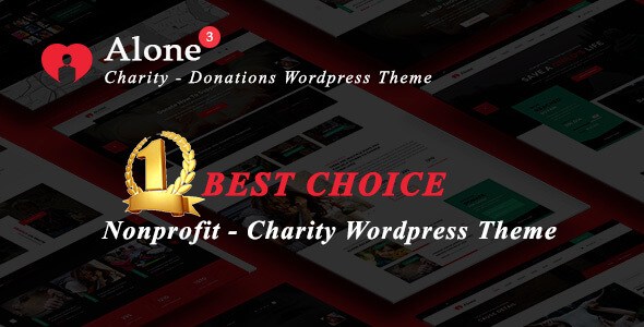 Alone v3.2.2 – Charity Multipurpose Non-profit WordPress Theme