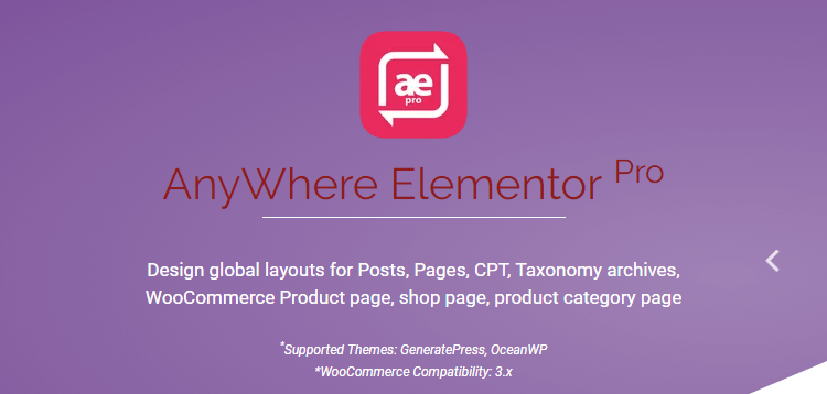 AnyWhere Elementor Pro v2.4.2 – WordPress Global Post Layouts Plugin