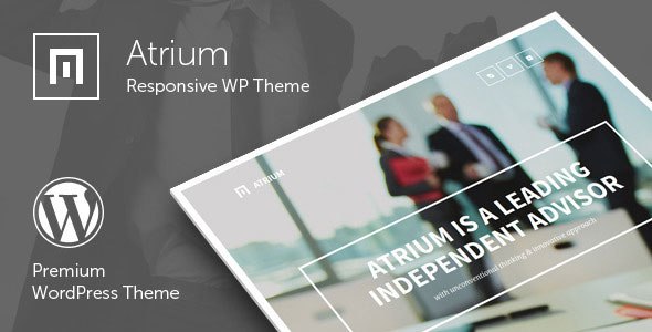 Atrium v2.1 – Responsive One Page WordPress Theme