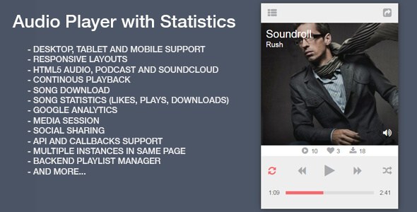 Download – Audio Player with Statistics