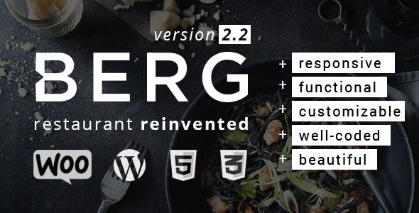 Download – BERG v2.3 – Restaurant WordPress Theme