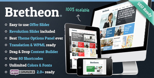 BRETHEON V2.4 - THEMEFOREST PREMIUM WORDPRESS THEME