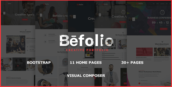 Befolio v1.2.3 – Creative Portfolio WordPress Theme