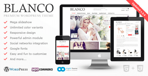 Blanco v3.5 – Responsive Woo/eCommerce WP Theme