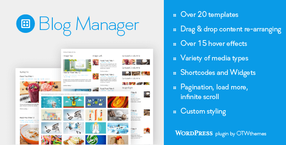 Blog Manager v1.18 – Premium WordPress Galleries Plugin