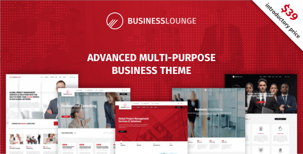 Business Lounge v1.1 – WP Multi-Purpose Business & Consulting Theme