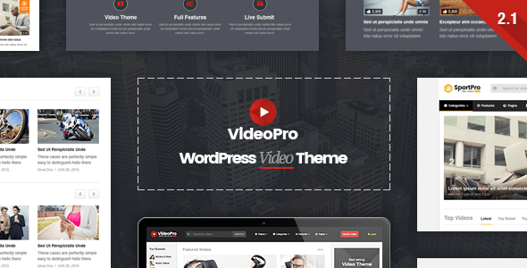 VIDEOPRO V2.2.1 - VIDEO WORDPRESS THEME