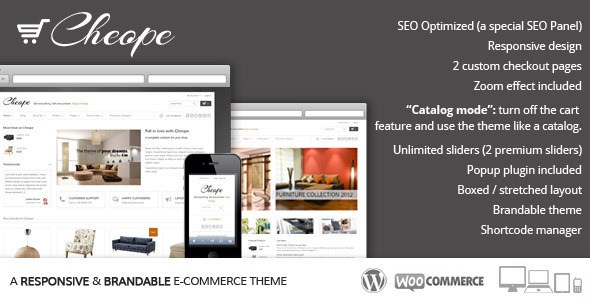 Cheope Shop v2.5.1 – Flexible eCommerce WordPress Theme