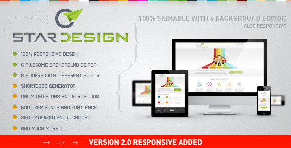 CSTAR DESIGN THEMEFOREST WORDPRESS THEME