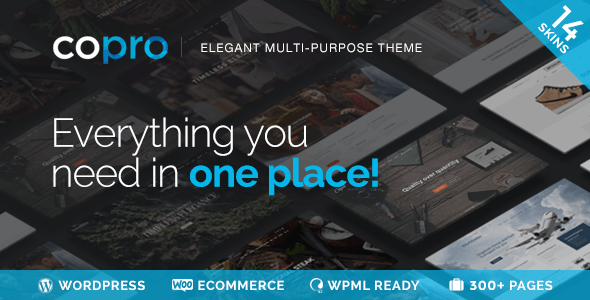 CoPro v1.8 Responsive Multipurpose WordPress Theme