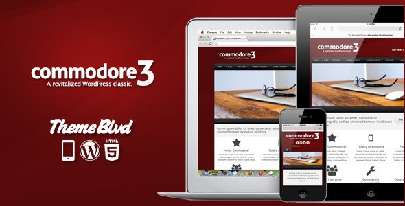 Commodore v3.0.9 – Responsive WordPress Theme