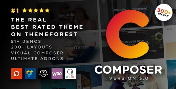 Composer v3.0.4 – Multi-Purpose High-Performance WordPress Theme