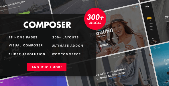 Composer v2.9 – Multi-Purpose High-Performance WordPress Theme