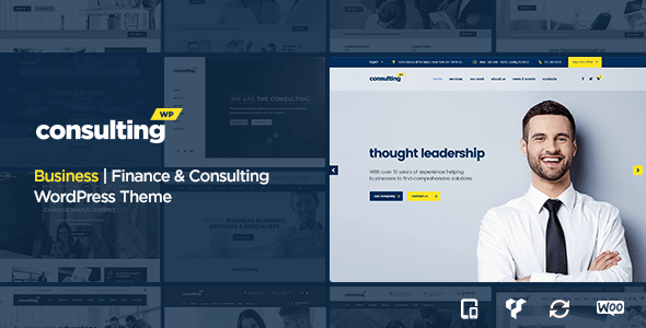 Consulting v3.5.1 – Business, Finance WordPress Theme