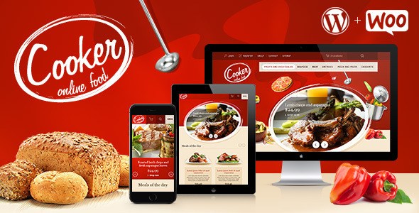 Cooker v2.2 – Online Restaurant, Food Store WP Theme