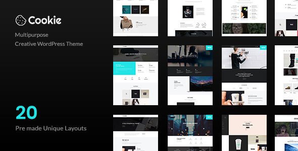Cookie v2.2.5 – Responsive Multi-Purpose Creative WordPress Theme