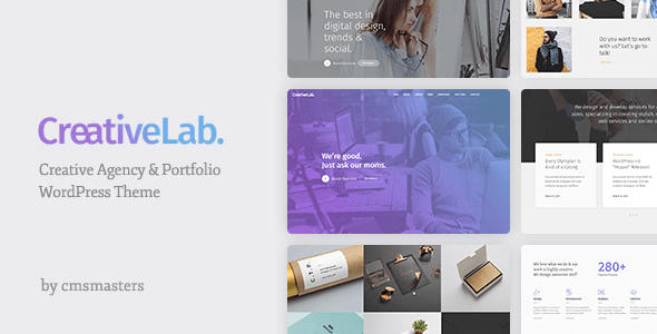 Creative Lab v1.0.6 – Portfolio & Agency WordPress Theme