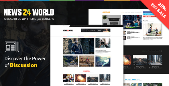 NEWS24 - RESPONSIVE WORDPRESS NEWS / MAGAZINE