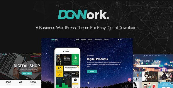 DGWork v1.1.8 – WP Business Theme for Easy Digital Downloads