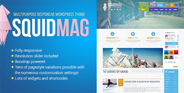 SQUIDMAG - THEMEFOREST RESPONSIVE MULTI-PURPOSE THEME