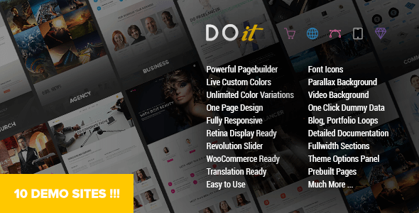 DOIT v1.3 – Creative Multi-Purpose WordPress Theme