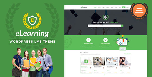 LMS WORDPRESS THEME - ELEARNING WP V2.3.5