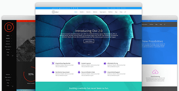Divi v2.7.9 – ElegantThemes Premium WordPress Theme