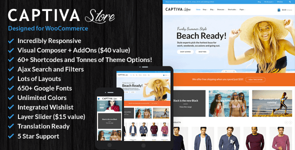 Captiva v1.9.1 – Responsive WordPress WooCommerce Theme