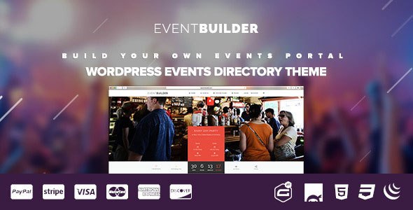 Download – EventBuilder v1.0 – WordPress Events Directory Theme