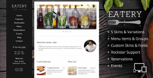 Download – Eatery v2.2 – Responsive Restaurant WP Theme