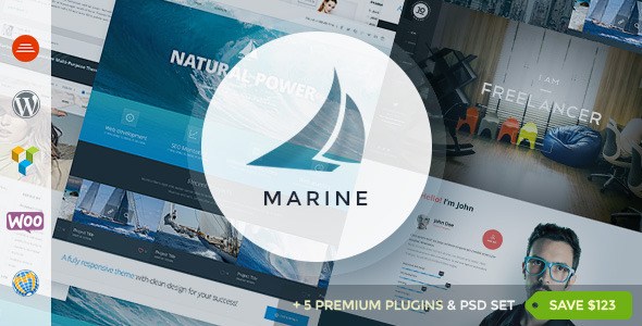 Marine v2.7 – Responsive Multi-Purpose WordPress Theme