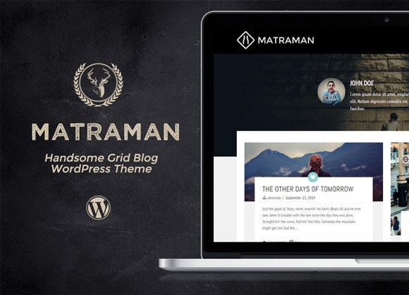 Download – Matraman Creativemarket Handsome Grid Blog Theme