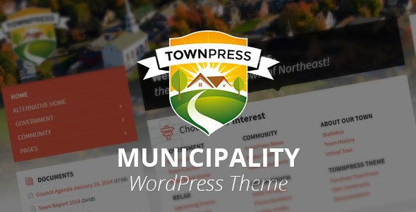 TownPress v1.6.0 – Responsive Municipality WordPress Theme