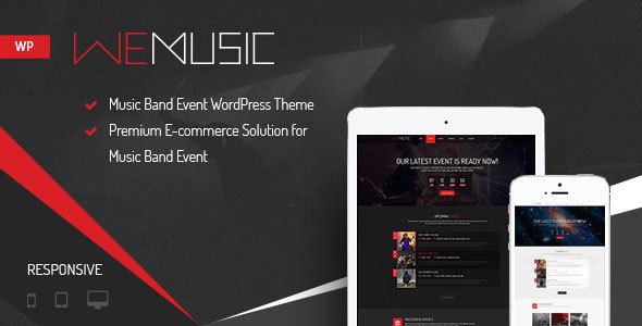 Download – WeMusic – Music Band Event WordPress Theme