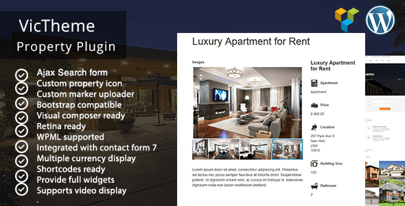 Download – WordPress Property Real Estate Plugin v1.3.0