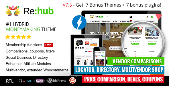 REHUB V7.5.3 - PRICE COMPARISON, BUSINESS COMMUNITY